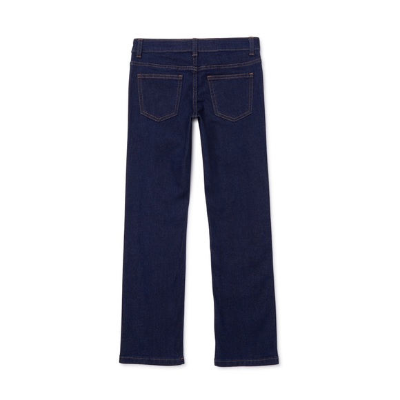 Wonder Nation Girls Adjustable waist Straight Jeans, Sizes 16 - Picture 2 of 5